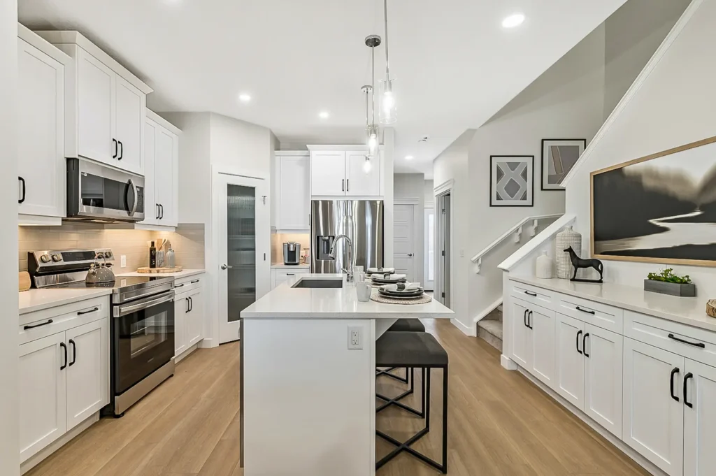 NuVista Homes Showhome in Keystone Creek Calgary North